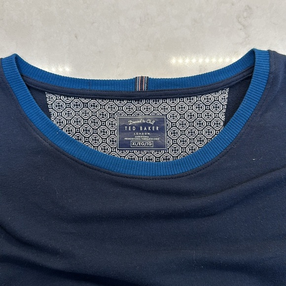 Men’s Ted Baker Sweater Navy XL - Picture 3 of 3